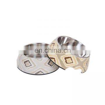 Wholesale Cheap Colorful Printed Stainless Steel Dog Bowl photo-4