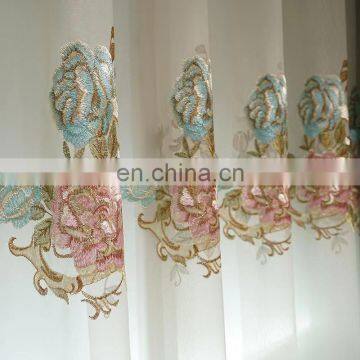 Fancy Ready Made Embossed Blackout Window Curtain for the Living Room Hotel