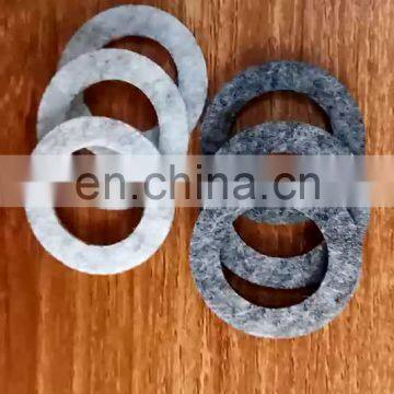 Industrial customized head felt gasket washer felt ring seal