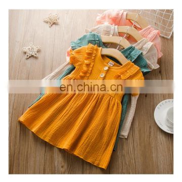 2020 Popular  summer children's European and American short-sleeved princess dress