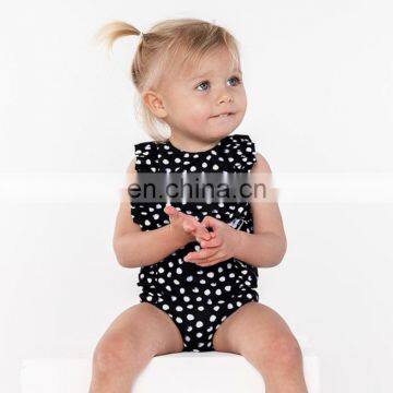 1-6 YEARS GIRLS Black Polka Dot Bikini Girls Swimwear Swimwear Kids Girl  Large Stock  2019 New Arrival