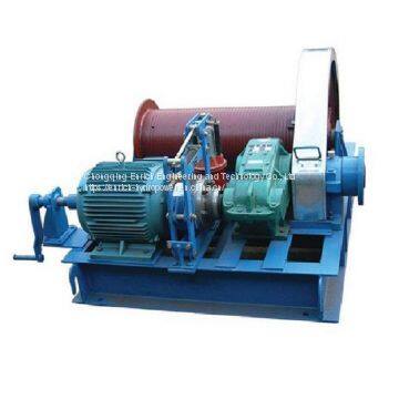 Heavy Duty Double Lifting Point Double Drum Electric Wire Rope Winch Type Sluice Gate Hoist for Pulling Steel Gate Tail Water Radial Gate Hoist for Dam Hydropower Power Station photo-3