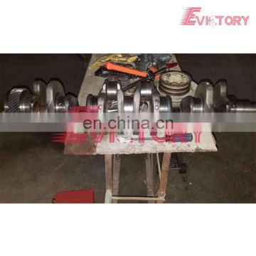 Forged steel 6D14 6D14T crankshaft for Mitsubishi