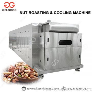 Automatic Macadamia Nut Roasting Machine Hazelnut Dryer Industrial Cocoa Bean Roaster