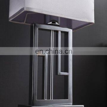 Good Quality Cheap Living Room Bedroom Metal Base Custom Hotel Decor Table Lamps for Bedroom photo-5