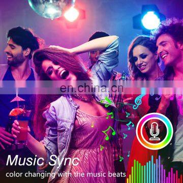 Multicolored Remote Control Stage 5 Meter Color Changing RGB SMD Room CCT 5050 LED Strip Light photo-3