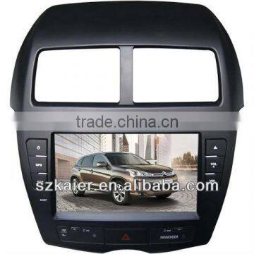 8" Car GPS navigation DVD player for Citroen C4 Aircross with 8CD,IPOD,BT,TV,and IPHONE menu