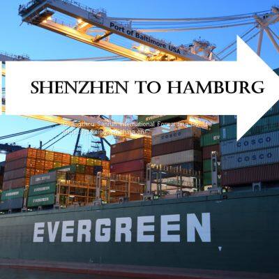 Морской фрахт из Шэньжен в Гамбург