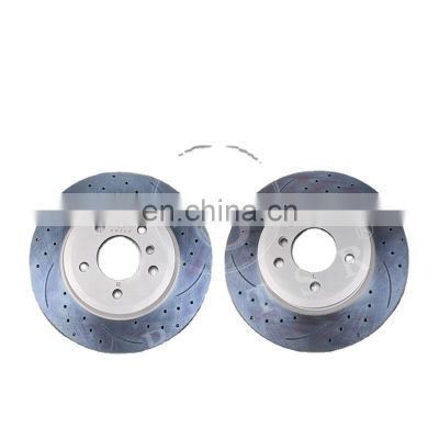 BMTSR Car front right Brake disc for X3 E83 3411 3400 151 34113400151