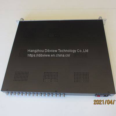 Dibviewolo OTV-TM24A 8 Way Frequenices FTA Tuner Dvb-S2/S To 8 Way Transponders DVB-T Catv RF Modulator Remodulator Transmodulator photo-2