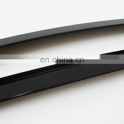 Chrome Door Visor Side Window Deflector Shade Sun Rain Shield Silver Strips Guard for Kia Pride(4) 2011 RIO photo-5
