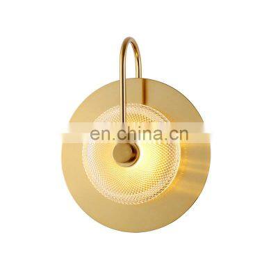 Nordic creative post-modern design style glass wall lamps for decoration