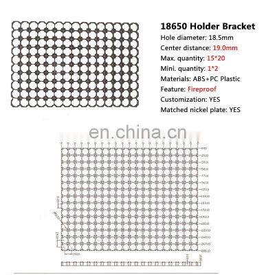 Customized Size 18650 21700 26650 32650 Battery Bracket Holder Battery Holder for Lithium Cell photo-4
