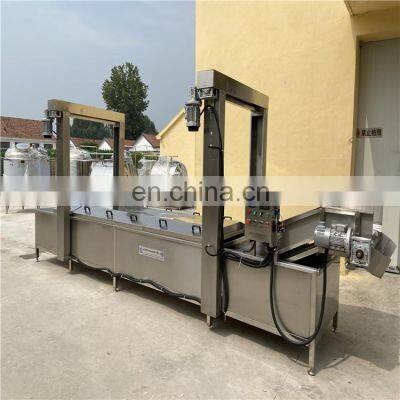 Industrial Continuous Steam Vegetable Fruit Blanching Machine photo-5