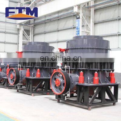 Mobile type trailer mounted cone crusher with high quality and cheap price