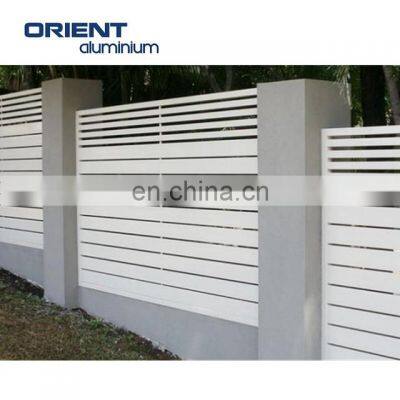 Aluminium fencing privacy fencing garden fence design