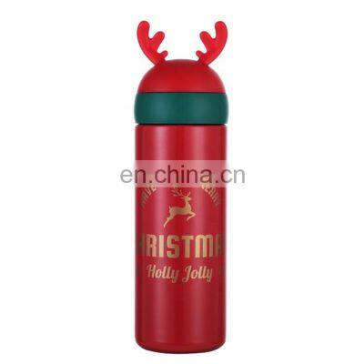 2021 Christmas Double Wall Water Stainless Steel Bottle Flask Coffee Cup