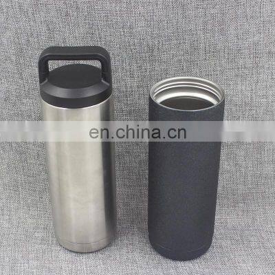 2019 Custom Logo 18oz Vacuum Flask Insulated Stainless Steel Water Bottle With Lid photo-3