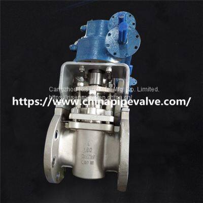 R806 Alloy 20 Flanged Plug valve