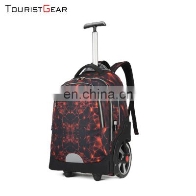 Trolley Backpack New Design Detachable Kid Trolley School Bag for boys