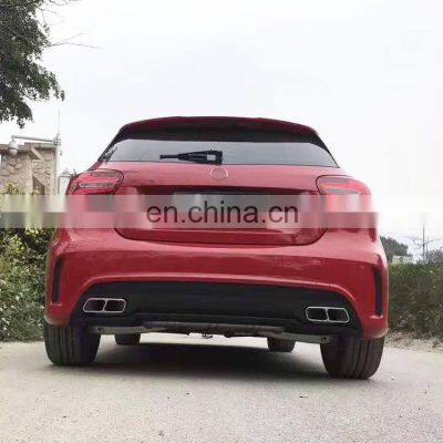 12-15 For Mercedes A Class W176 Modified A45 AMG Rear Lip And Diffuser photo-3
