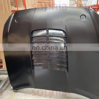 ALUMINIUM 2018-2021 F-ORD MUSTANG GT500 Style Shelby Hood Bonnet Capot photo-2