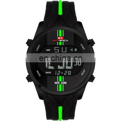 2019 KAT-WACH 716 Men's Fashion&Casual Watch Digital Movement Multi-Function Sport Watches photo-3