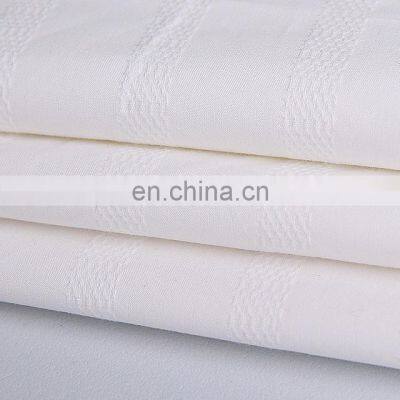 Design Plain T Shirt Dyed 100%Cotton Dobby Check Fabric photo-5