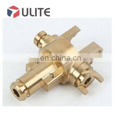 High Quality Metal Customized CNC Machining Cheap Brass Precision Parts Brass CNC Turning Mechanical photo-3