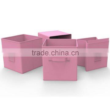 Decorative Storage Baskets Non-woven Collapsible Storage Bins/boxes