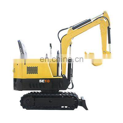 Chinese Famous Brand 1 ton China mini Crawler SE10 Small Excavator Digger Tractor At A Low Price