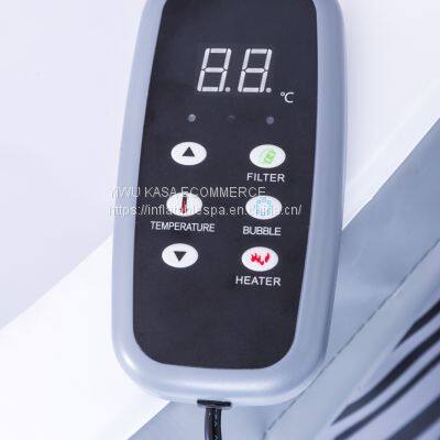 YMW624 6-Person Foam SPA Round With Blower Bubble Function With Heater Warm Water With Filtration Clean Water photo-5