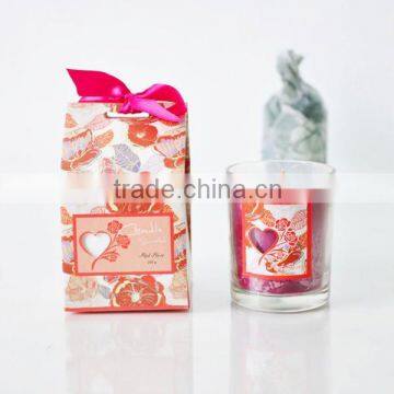 200G Scented Candle in Glass Jar,Home Decorative Wax Candle, Gift Set SA-1837
