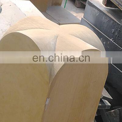 Yellow Sandstone Door Pier Stone Door Pier photo-4