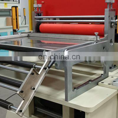 PLC Control Automatic PVC Hole Drilling Hook and Loop Cutting GEOCELL Punching Machine photo-5