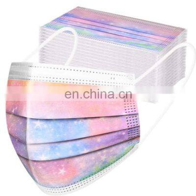 Printed Disposable Face Mask 3-ply Factory Direct CE Kids Custom Logo Face Mask For Kids