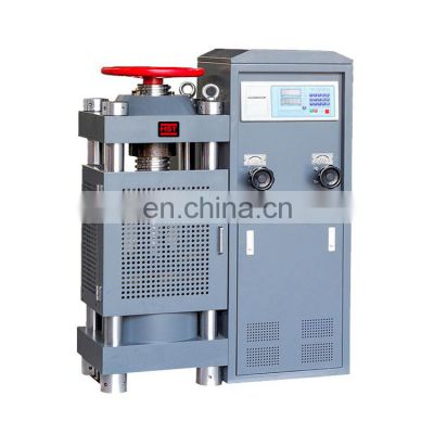 YES-2000 Concrete Cube Compression Testing Machine Electric Control Compression Tester Compress Machine