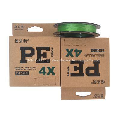 Super Strong Braided Fishing Line 4 Strands Multifilament Pe Fishing Line Abrasion Resistant Braided Lines photo-4