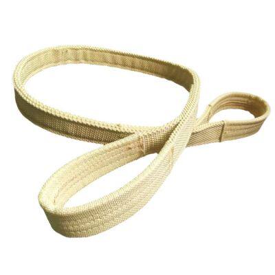 High Temperature Resistant Industrial Flat Kevlar Webbing Lifting Sling Strap photo-2