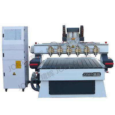 3D Wood Milling Engraving Machine Multi Head 3 Axis CNC Wood Router photo-2