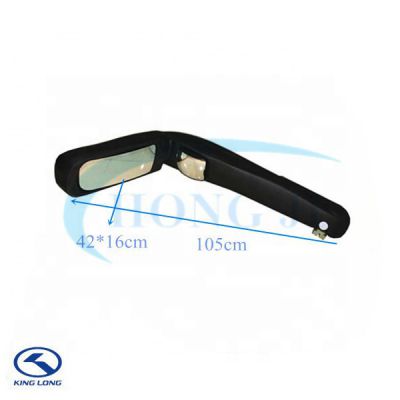 Guangzhou Manufacturer 0164B Bus Wing Left Side Rearview Mirror Kinglong Bus Parts Side Mirror