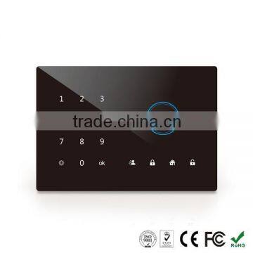 Latest iOS & Android App Control Built-in Siren Touch Key Smart SMS GSM burglar alarm GA242Q