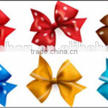 Fancy gift ribbon satin bow pre- tie package bows ribbon bows