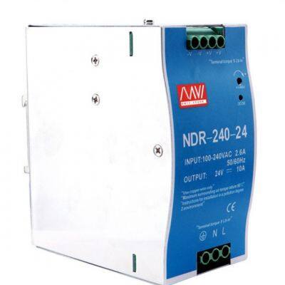 Guide rail switching power supply NDR-480-24 industrial transformer single group output regulated power supply