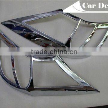 Chrome Taillight cover(hatchback) for Hyundai Verna 2010