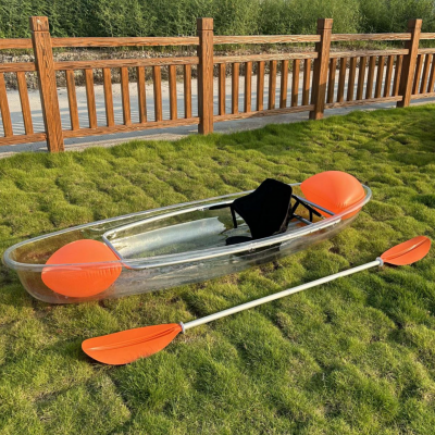 HDPE Quality Transparent Kayak With Different Capacity for Tourism, Water Leisure Kayak Single, Double and Single Use photo-5