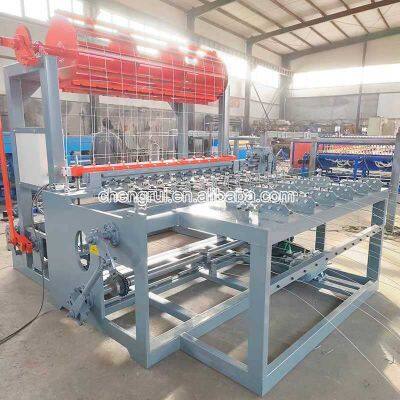 Full Automatic Stainless Steel Cattle Deer Grassland Fence Net Making Machine 7.5kW Motor Core Component for Fixed Knot Field