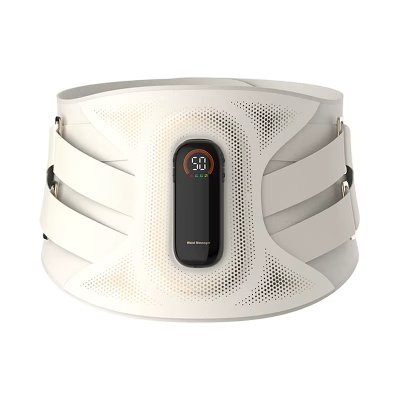 Wholesale Quad-Motor Graphene Waist Massager | 4-Zone Vibration & Heating Belt | Model W344