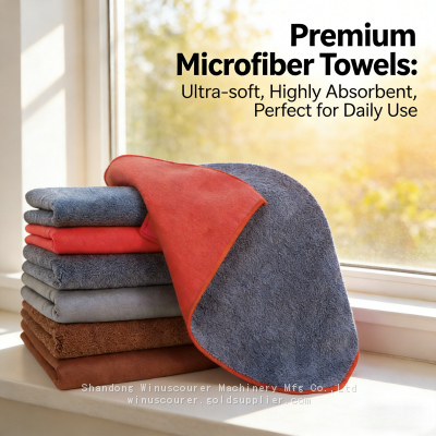 New Car Wash Towel Cleaning Cloth Double-sided Thickened Suede Fabric