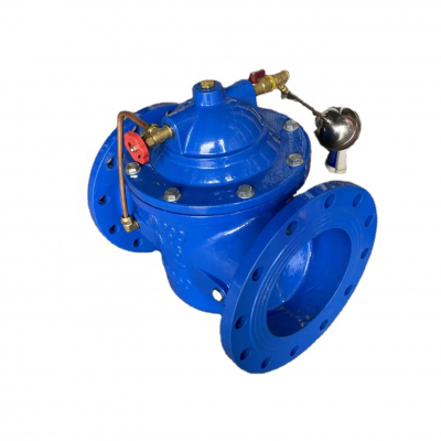 Válvula de control hidráulico manual de hierro fundido DN40 - DN600 100X 200X 300X Válvula regulable de reducción de presión de agua accionada por piloto PN16